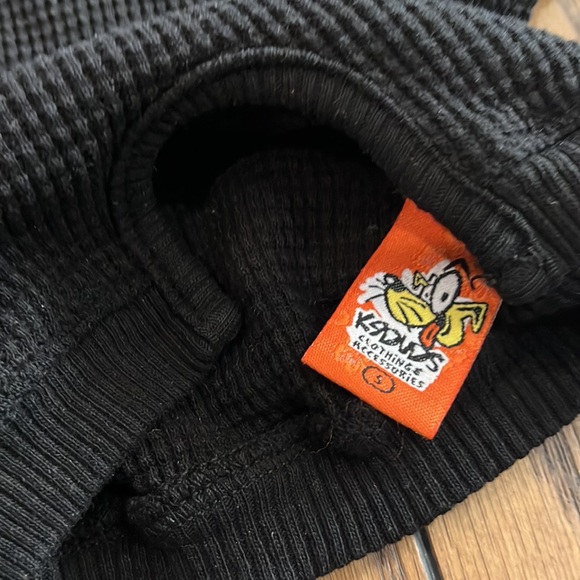 Doggie thermal small hoodie in black 💙 - Picture 3 of 3